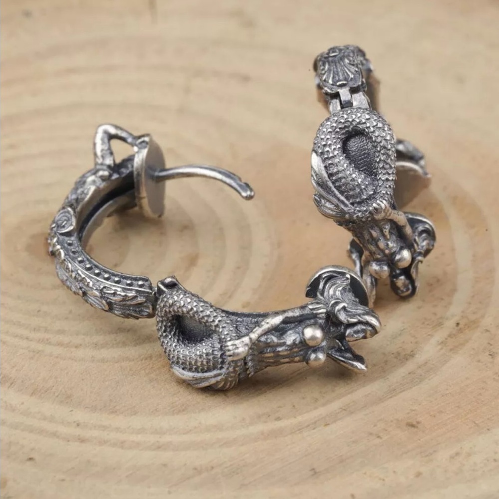 Poseidon & Amphitrite~ Ariel Triton Mermaid Merman Nymph Sea Creature Siren Hoop - Picture 12 of 16